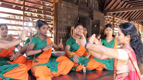 Tanzschule in Kerala