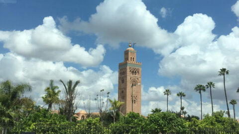 Kotubia Moschee in Marrakech