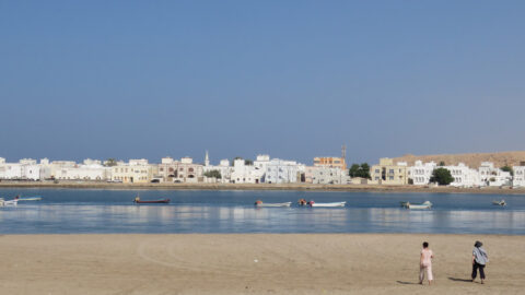 Oman Sur mit Hafen