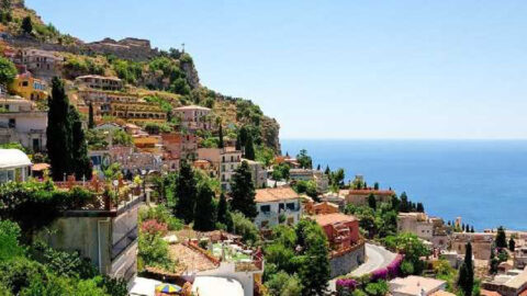 Der Ort Taormina