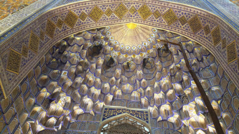 Usbekistan Moschee in Samarkand